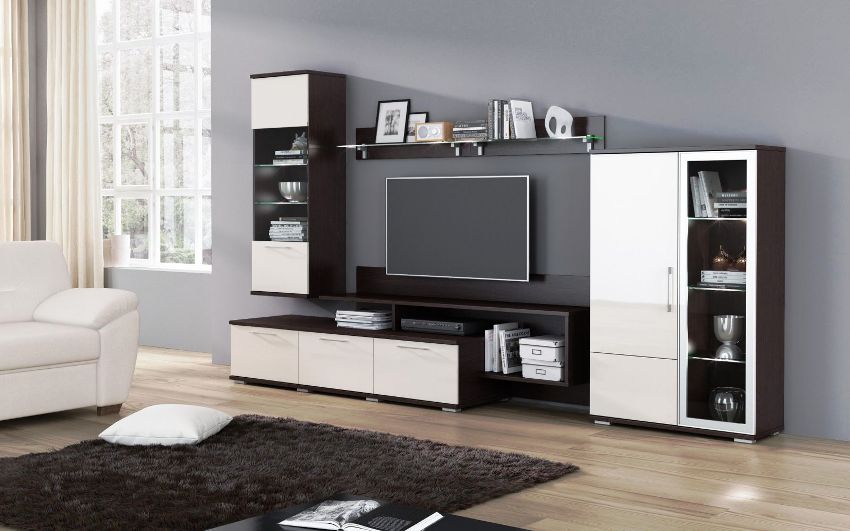 Ang pagpili ng kinakailangang pagsasaayos ay nakasalalay sa laki ng silid at sa pag-andar ng pag-andar na dala ng modular furniture. Ang pagpili ng kinakailangang pagsasaayos ay nakasalalay sa laki ng silid at sa pag-andar ng pag-andar na dala ng modular furniture.