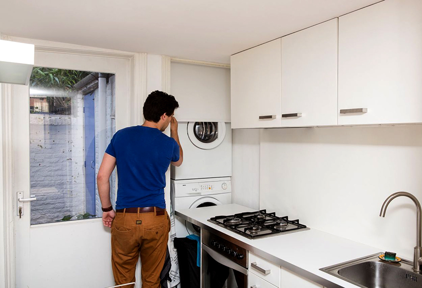 The purchase of a dryer must be done after a place has been chosen for it. The purchase of a dryer must be done after a place has been chosen for it.