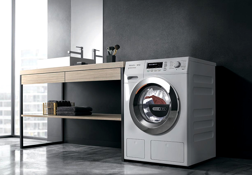 Narrow models of dryers with horizontal loading are 45-60 cm wide Narrow models of dryers with horizontal loading are 45-60 cm wide