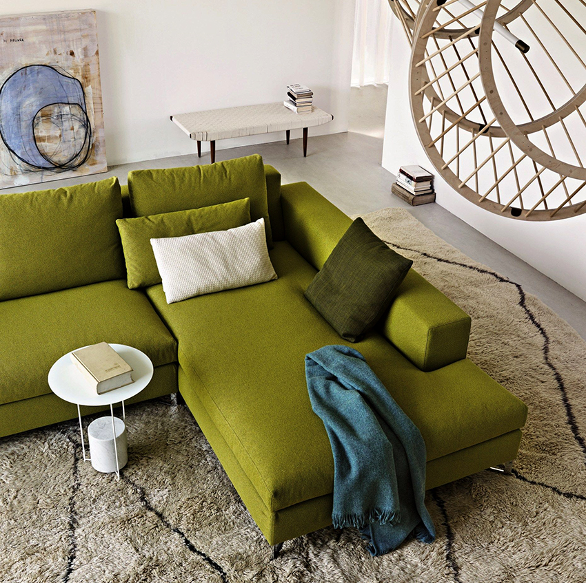 Đối với một căn phòng có kết thúc đơn sắc nhẹ nhàng, bạn có thể mua một chiếc ghế sofa đẹp mắt sáng sủa Đối với một căn phòng có kết thúc đơn sắc nhẹ nhàng, bạn có thể mua một chiếc ghế sofa đẹp mắt sáng sủa