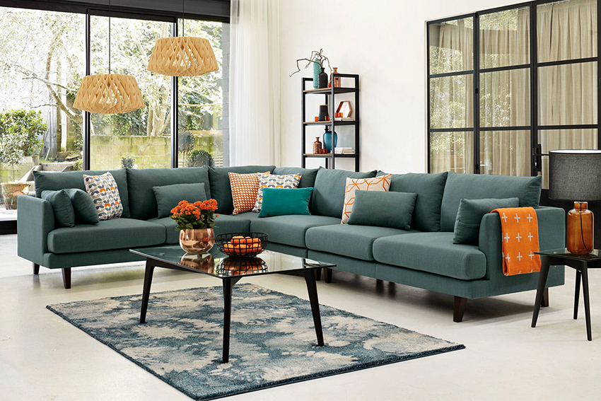 Ghế sofa góc lớn có thể nguyên khối hoặc được trang bị cơ cấu chuyển đổi Ghế sofa góc lớn có thể nguyên khối hoặc được trang bị cơ cấu chuyển đổi