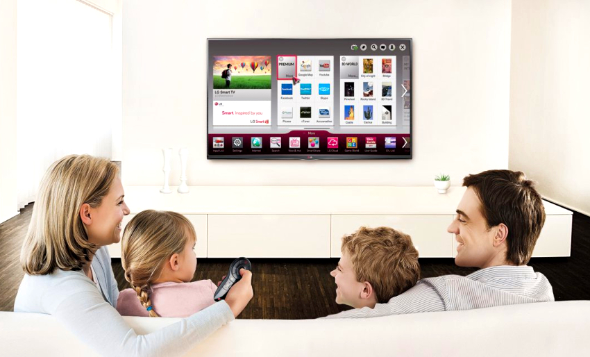 Det er en feil å kjøpe TV-er så store som mulig i små rom. Det er en feil å kjøpe TV-er så store som mulig i små rom.