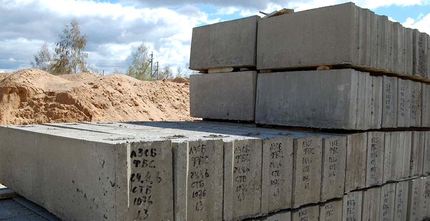 Els blocs de fonamentació són molt resistents a la humitat Els blocs de fonamentació són molt resistents a la humitat