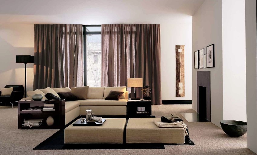 מוטות וילון תקרה מותקנים באמצעות אלמנטים דקורטיביים שונים כדי להסתיר את מנגנון ההידוק עצמו ולהפוך את החדר לאטרקטיבי עוד יותר מוטות וילון תקרה מותקנים באמצעות אלמנטים דקורטיביים שונים כדי להסתיר את מנגנון ההידוק עצמו ולהפוך את החדר לאטרקטיבי עוד יותר