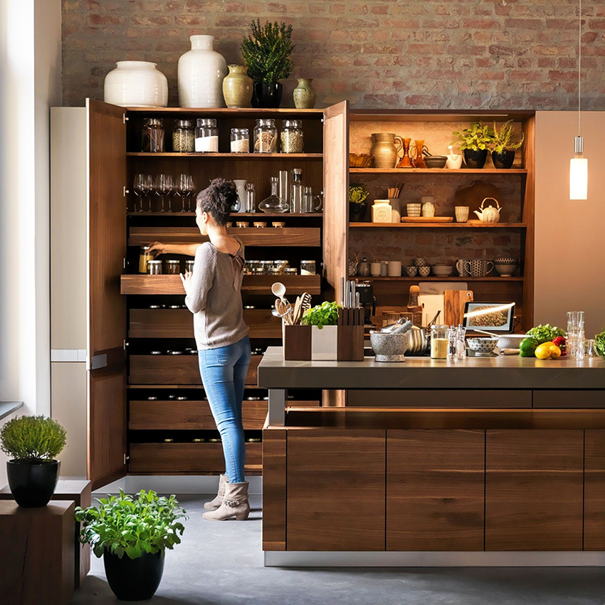 Để việc bếp núc thuận tiện nhất có thể, bạn cần lựa chọn kỹ lưỡng các chất liệu làm đầy tủ bên trong Để việc bếp núc thuận tiện nhất có thể, bạn cần lựa chọn kỹ lưỡng các chất liệu làm đầy tủ bên trong