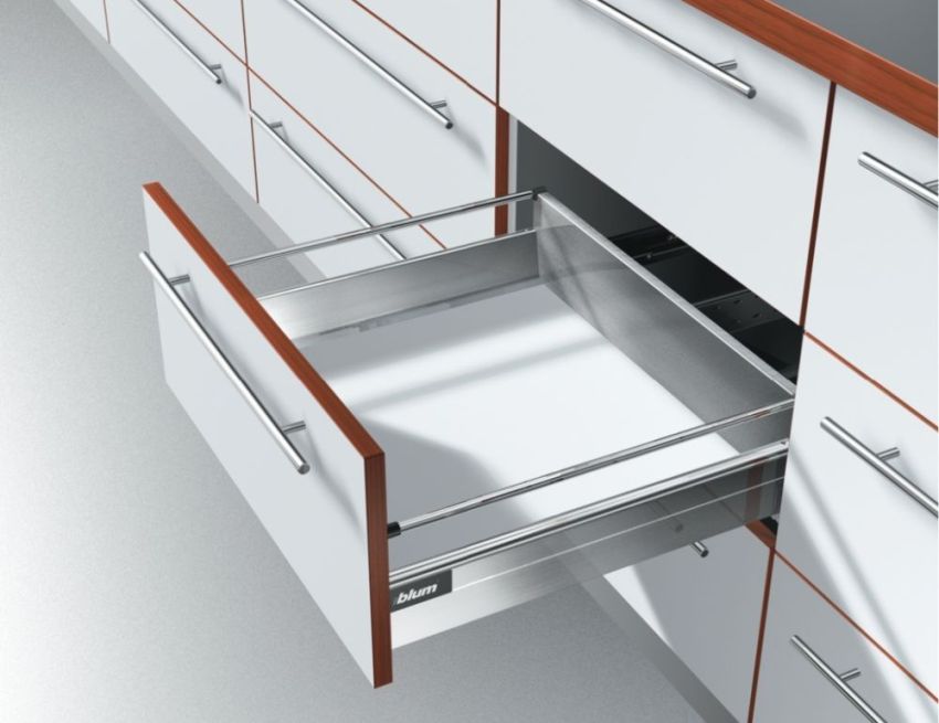 Các hướng dẫn Blum tandembox có thiết kế khá phức tạp Các hướng dẫn Blum tandembox có thiết kế khá phức tạp