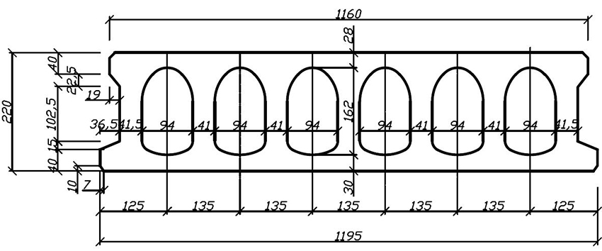 Płyty z pustym rdzeniem mogą mieć różną szerokość, grubość i długość. Płyty z pustym rdzeniem mogą mieć różną szerokość, grubość i długość.