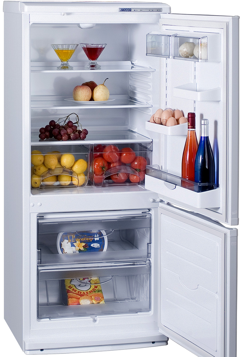 Az Atlant márka legnépszerűbb modelljének szélessége 55 cm, magassága 180 cm Az Atlant márka legnépszerűbb modelljének szélessége 55 cm, magassága 180 cm