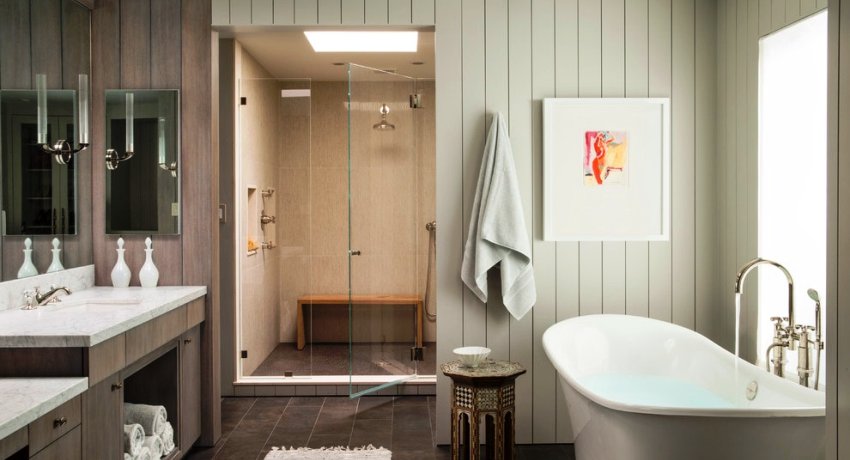 Plastične ploče u kupaonici izvrsna su alternativa dosadnoj boji ili dosadnim keramičkim pločicama Zidne ploče kupaonice: pristupačan način ukrašavanja zanimljivog interijera