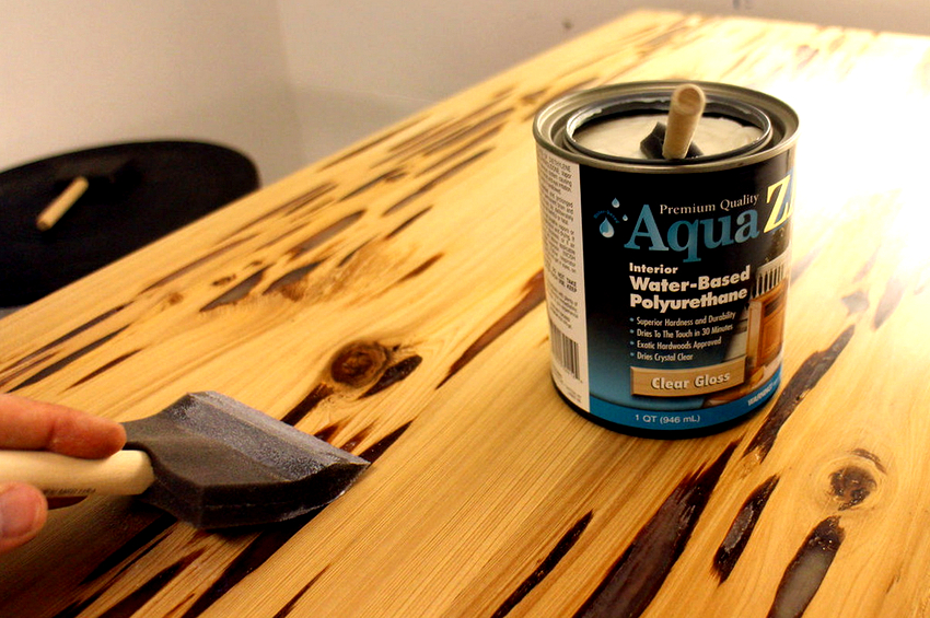 Forberedelse av tredeler er den første tingen å begynne med å lage et bord med epoxyharpiks med egne hender Forberedelse av tredeler er den første tingen å begynne med å lage et bord med epoxyharpiks med egne hender