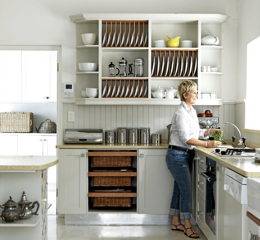 Máy sấy tích hợp vào tủ có dạng thẳng và góc cạnh Máy sấy tích hợp vào tủ có dạng thẳng và góc cạnh