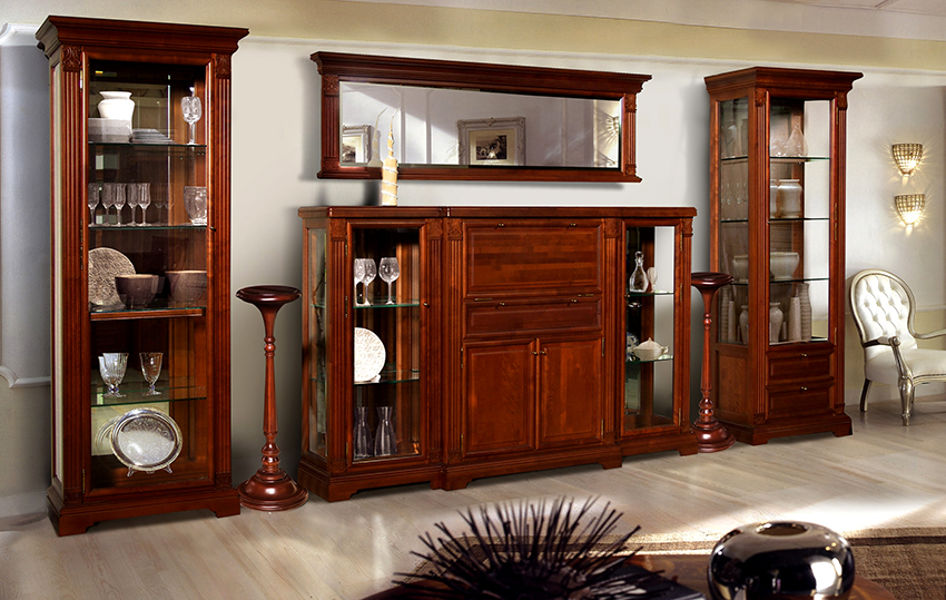 สไลด์ติดผนังสำหรับจานสามารถติดตั้งตามผนังด้านหนึ่งหรือมีการออกแบบเชิงมุม