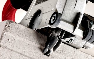 Stenový prenasledovateľ betónu: odrody a technické vlastnosti modelov