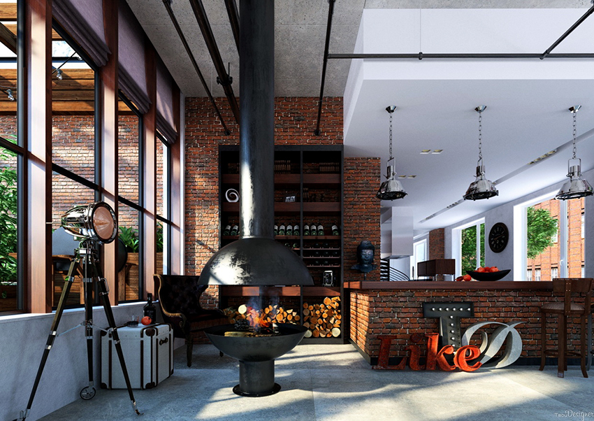 A tripod-tripod will look original as a basis. A tripod-tripod will look original as a basis.