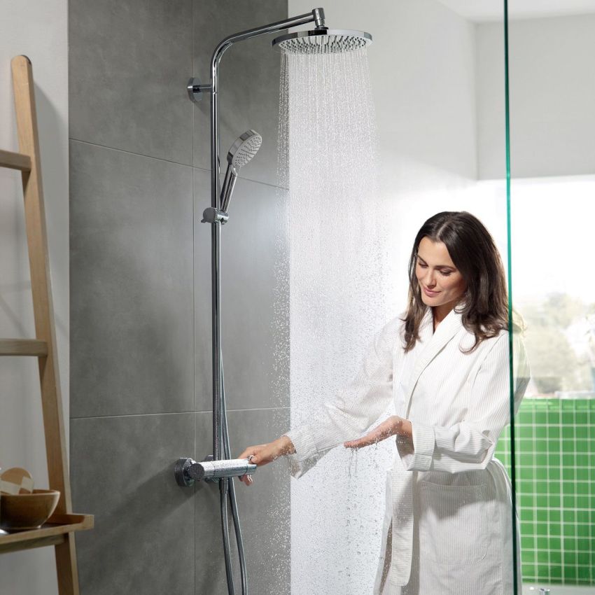 Средният експлоатационен живот на душ рафта на Gansgrohe е около 10-12 години, което е доста за съвременната санитария Средният експлоатационен живот на душ рафта на Gansgrohe е около 10-12 години, което е доста за съвременната санитария