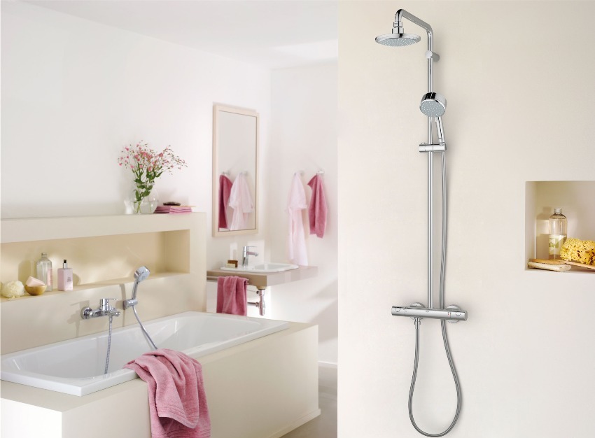 В някои магазини оборудването се продава вече сглобено и остава само да се фиксира продукта и да се свърже с тръбопровода В някои магазини оборудването се продава вече сглобено и остава само да се фиксира продукта и да се свърже с тръбопровода