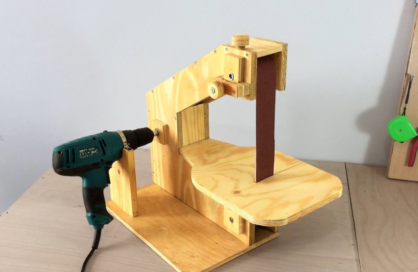 Máy mài khoan tĩnh trên đế gỗ Máy mài khoan tĩnh trên đế gỗ