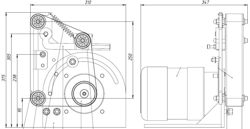 Bản vẽ với các kích thước của máy mài là một tài liệu quan trọng mà hiệu suất và đặc tính kỹ thuật của thiết bị sẽ phụ thuộc vào Bản vẽ với các kích thước của máy mài là một tài liệu quan trọng mà hiệu suất và đặc tính kỹ thuật của thiết bị sẽ phụ thuộc vào