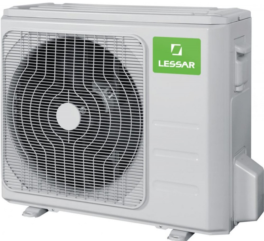 Anuman ang uri ng istruktura na pag-aari ng split system, ang panlabas na module na ito ay laging may parehong mga yunit ng pagtatrabaho Anuman ang uri ng istruktura na pag-aari ng split system, ang panlabas na module na ito ay laging may parehong mga yunit ng pagtatrabaho