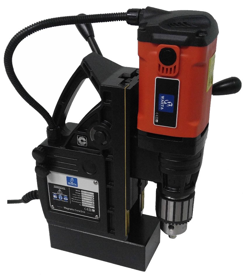 เครื่องเจาะแบบแม่เหล็กได้รับการออกแบบมาสำหรับการเจาะกัดและแตะในชิ้นงานโลหะ