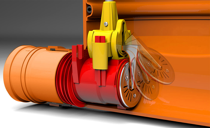 El principi de funcionament de tots els tipus de vàlvules de retenció és idèntic El principi de funcionament de tots els tipus de vàlvules de retenció és idèntic
