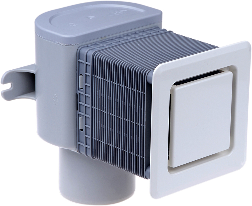 La vàlvula d’aire impedeix l’entrada d’olors desagradables del clavegueram al recinte La vàlvula d’aire impedeix l’entrada d’olors desagradables del clavegueram al recinte