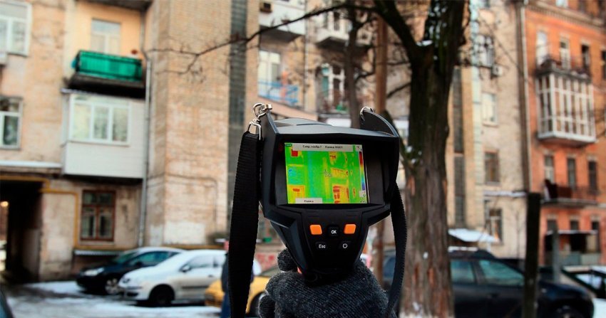 Inspektion af termisk billeddannelse kan udføres i en boligbygning som helhed eller i en individuel lejlighed Inspektion af termisk billeddannelse kan udføres i en boligbygning som helhed eller i en individuel lejlighed