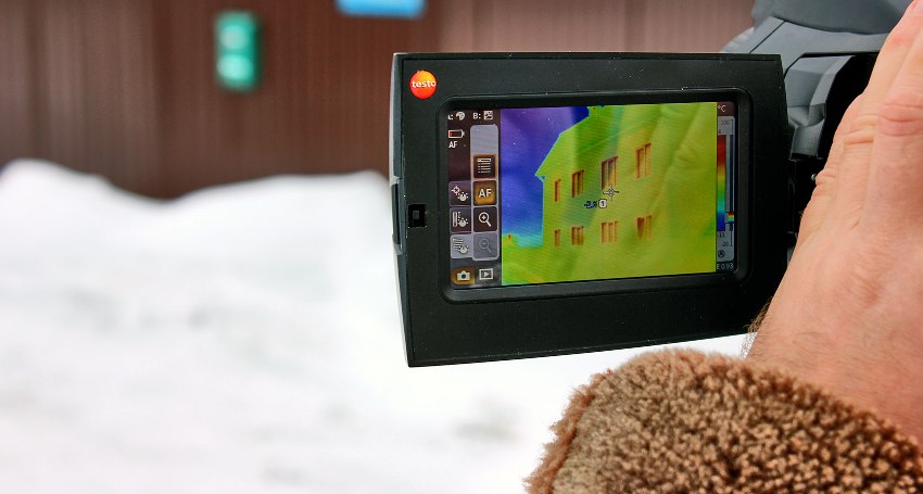 Et infrarødt kamera kan hjælpe med at diagnosticere forskellige problemer Et infrarødt kamera kan hjælpe med at diagnosticere forskellige problemer