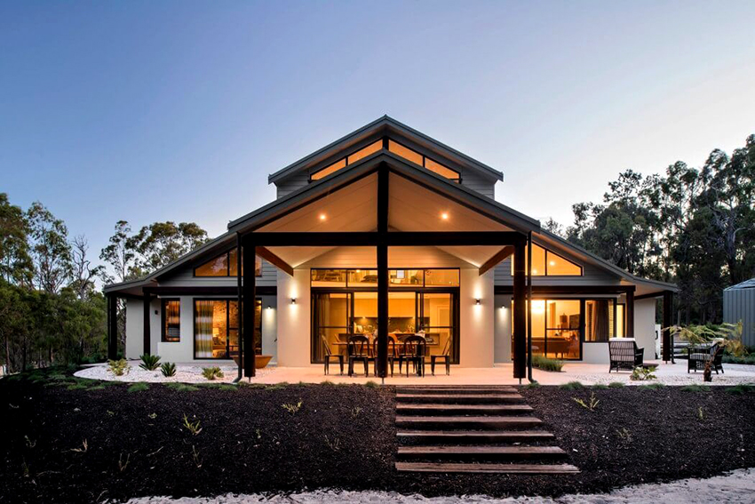 Vanjska završna obrada kuće od drvenog okvira zaštitit će je od truljenja i gljivica Vanjska završna obrada kuće od drvenog okvira zaštitit će je od truljenja i gljivica