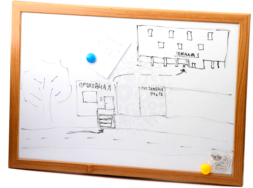 For at et magnetisk tavle skal fungere, skal overfladen være helt glat For at et magnetisk tavle skal fungere, skal overfladen være helt glat