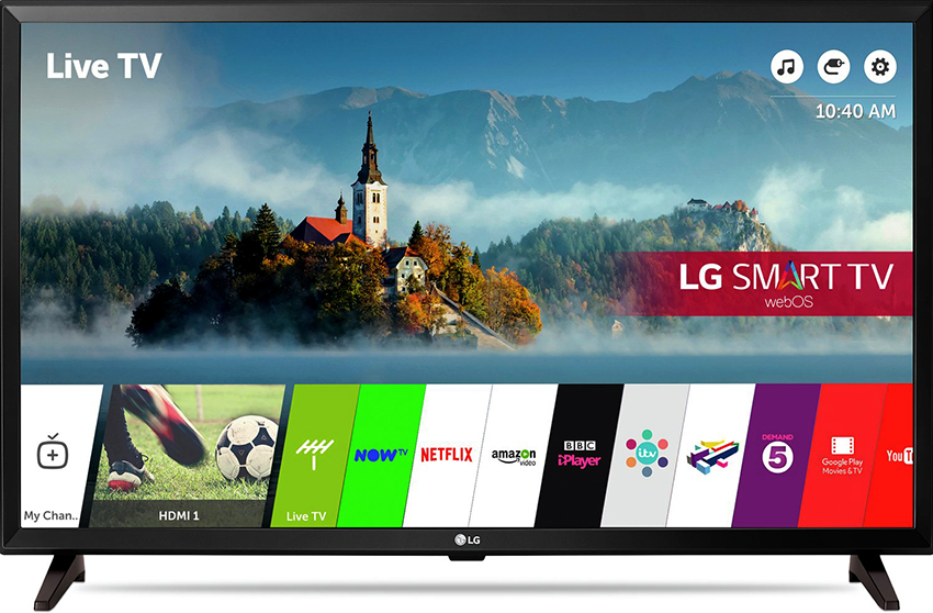 LG 32LJ610V Smart TV mempunyai sudut tontonan 180 darjah LG 32LJ610V Smart TV mempunyai sudut tontonan 180 darjah