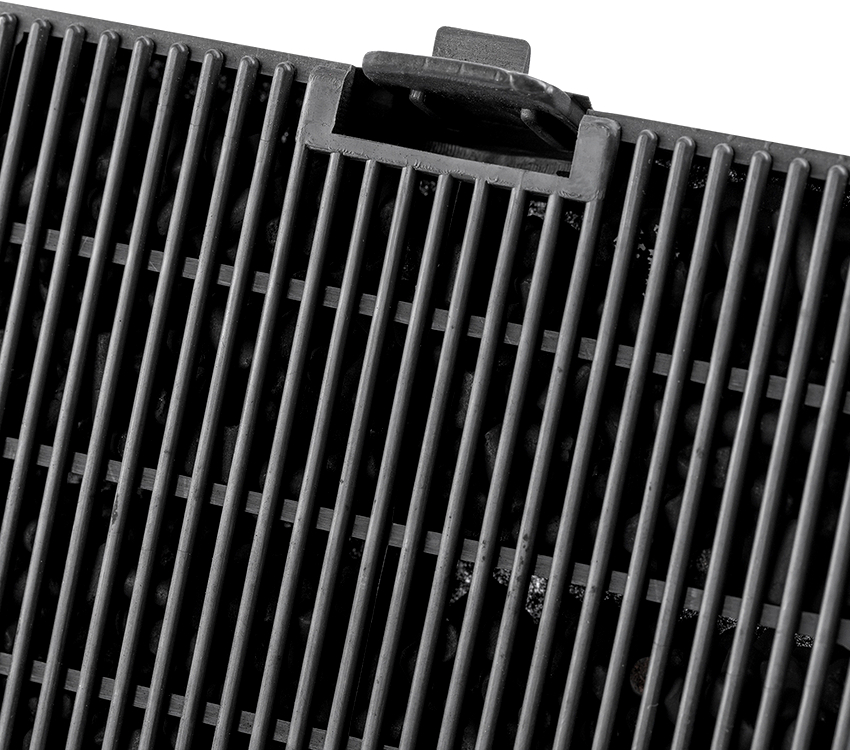 סופח הפחמן של המסנן סופג זיהומים מזיקים והמילוי הפנימי של המחסנית סופג אפילו יונים בהירים סופח הפחמן של המסנן סופג זיהומים מזיקים והמילוי הפנימי של המחסנית סופג אפילו יונים בהירים