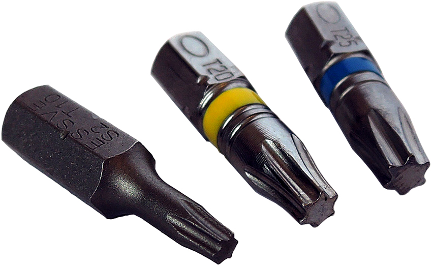 Mũi tuốc nơ vít hình sao có nhiều loại Mũi tuốc nơ vít hình sao có nhiều loại