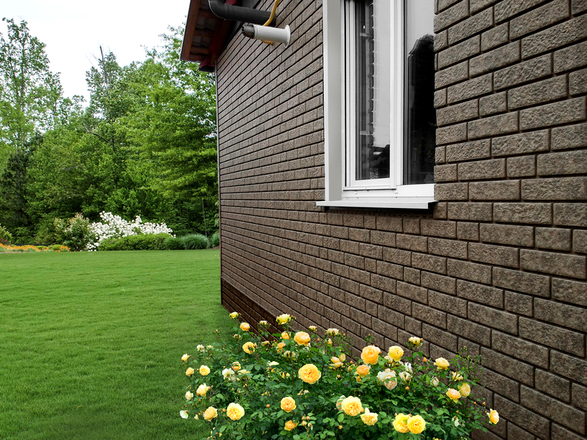Facadepaneler til mursten er lette, hvilket reducerer belastningen på den bærende struktur Facadepaneler til mursten er lette, hvilket reducerer belastningen på den bærende struktur