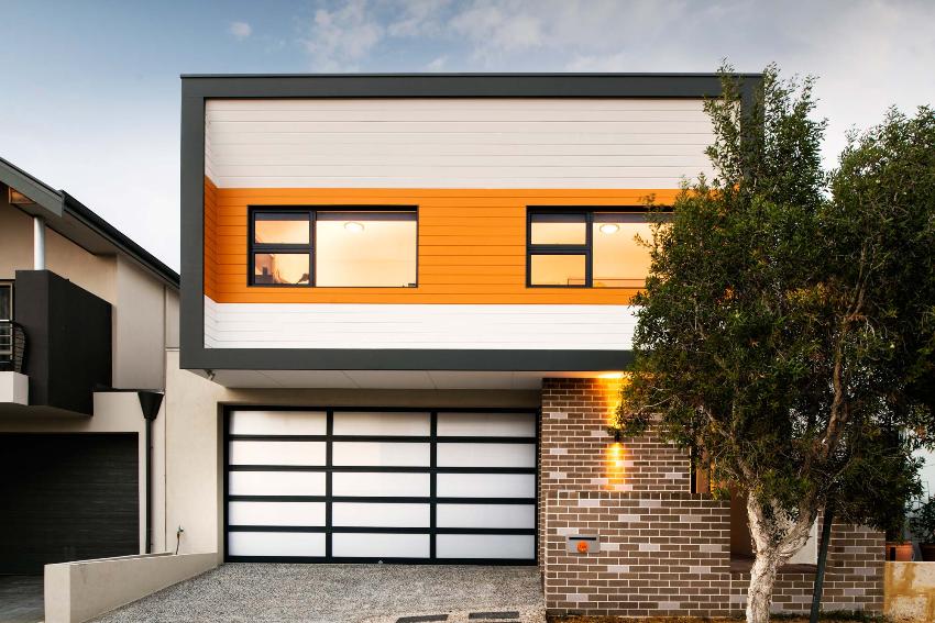 Сайдингът се използва активно за защита на външните стени на жилищни сгради Сайдингът се използва активно за защита на външните стени на жилищни сгради