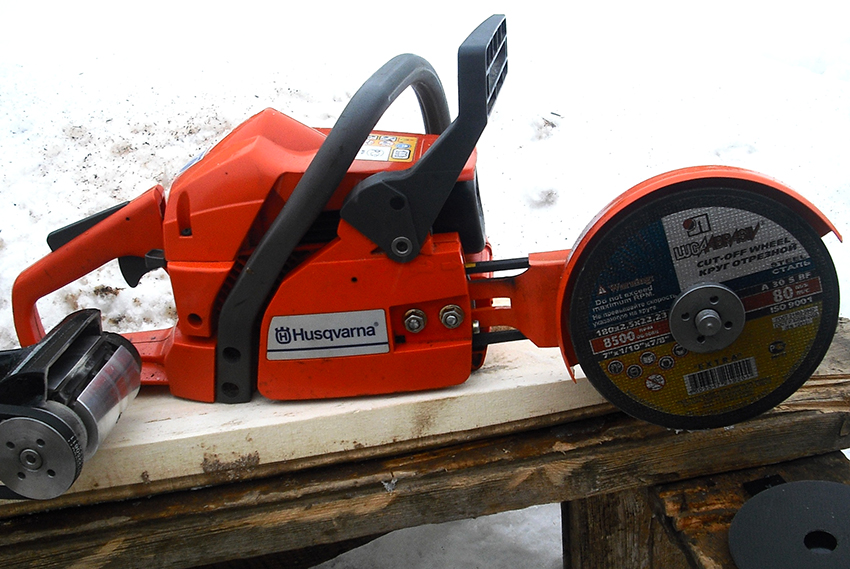 Avtakbar kvern for motorsagskjæring - det mest populære utstyret Avtakbar kvern for motorsagskjæring - det mest populære utstyret