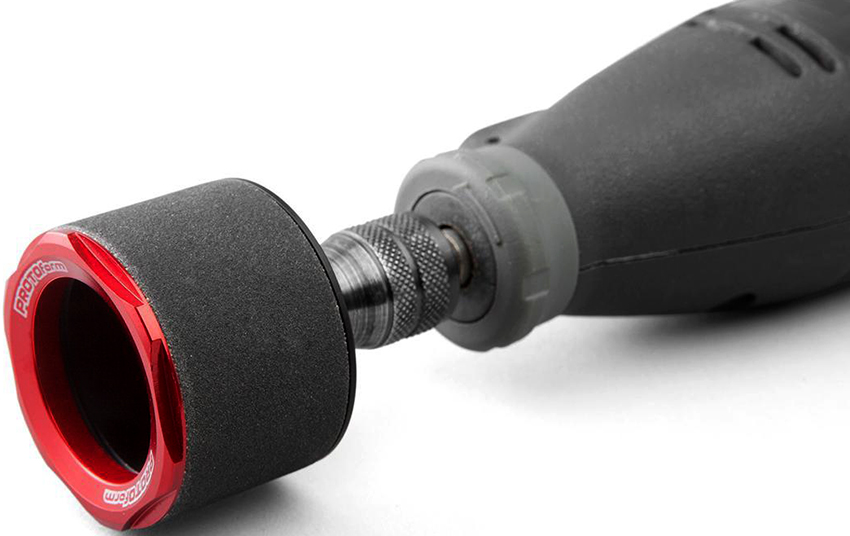 Les puntes de polit per taladrar varien en duresa, forma i mida Les puntes de polit per taladrar varien en duresa, forma i mida