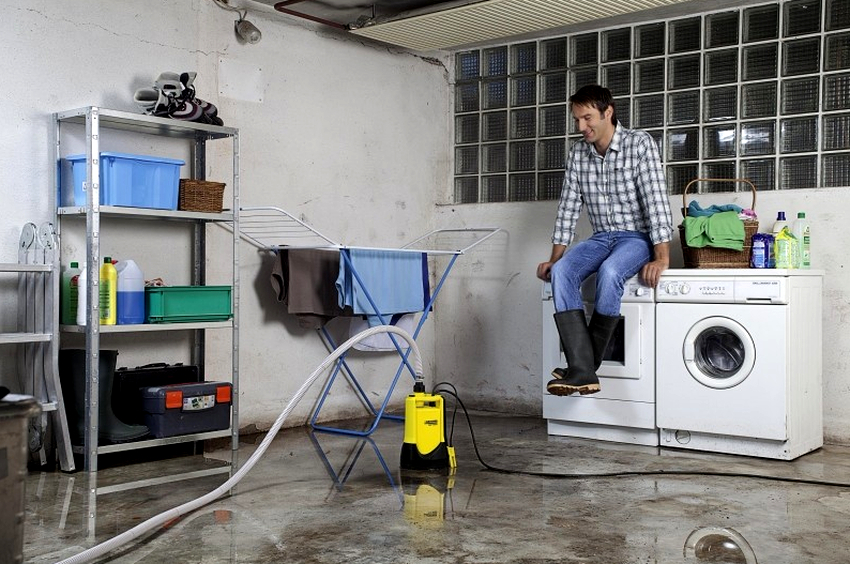 Дренажни помпи се използват, когато е необходимо да се изпомпва вода от наводнено мазе или изба Дренажни помпи се използват, когато е необходимо да се изпомпва вода от наводнено мазе или изба