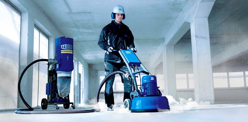 Våtsliping er farlig på grunn av vått slam som gjennomsyrer luften under drift. Våtsliping er farlig på grunn av vått slam som gjennomsyrer luften under drift.