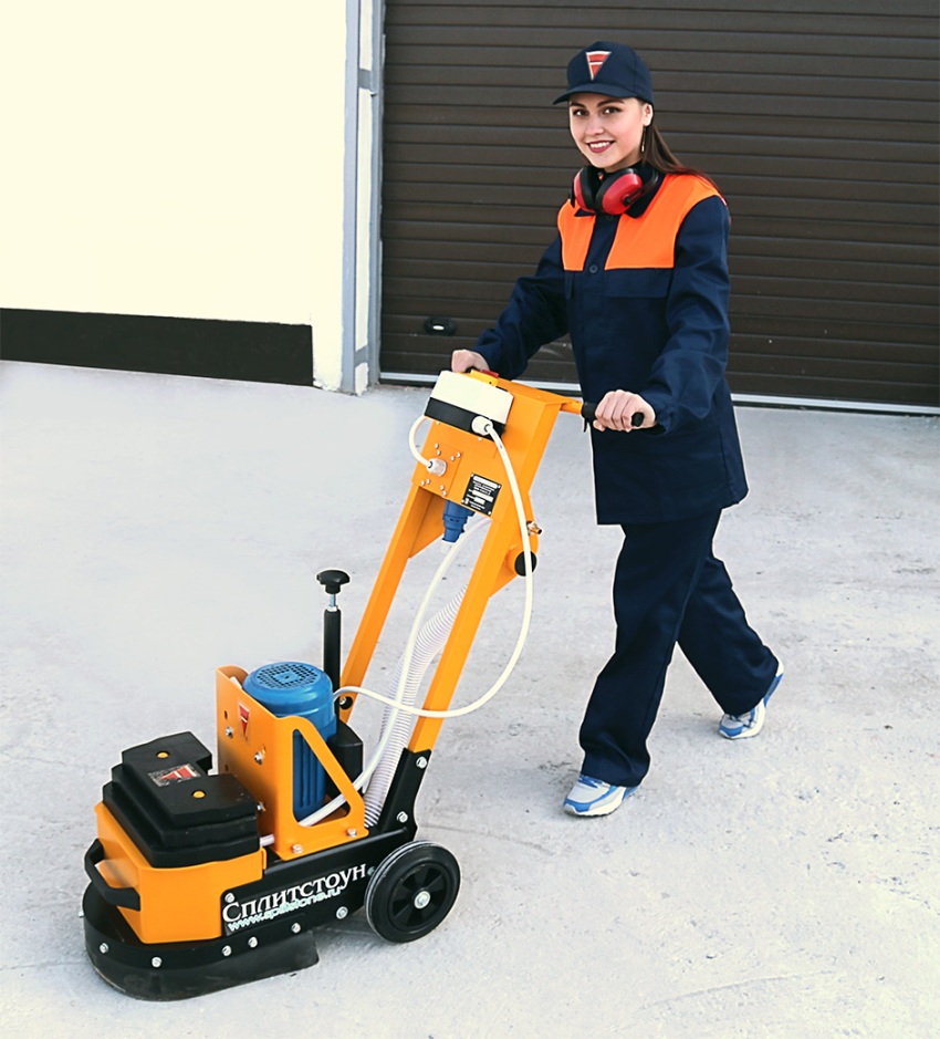 Bruk av profesjonelt utstyr garanterer kvaliteten på slipingen Bruk av profesjonelt utstyr garanterer kvaliteten på slipingen