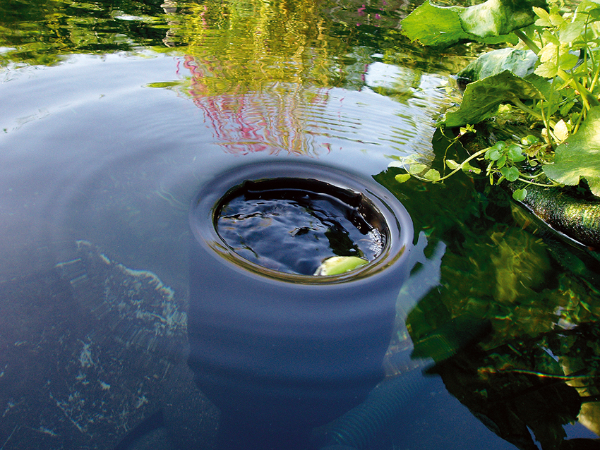 Enheter av bunnen kan velges for både et lite reservoar og en stor dam Enheter av bunnen kan velges for både et lite reservoar og en stor dam