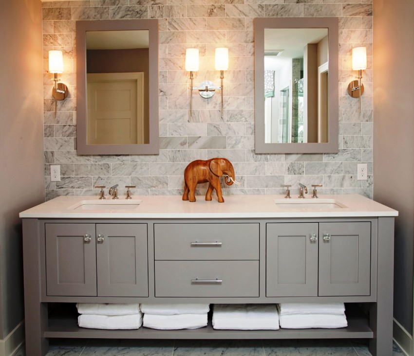 For at benkeplaten som er installert under vasken på badet skal fungere i årevis, må den først og fremst være fuktbestandig. For at benkeplaten som er installert under vasken på badet skal fungere i årevis, må den først og fremst være fuktbestandig.