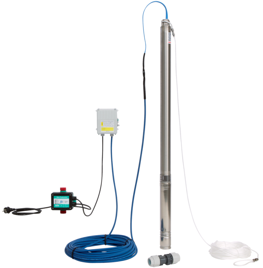 Tilkoblingen av en nedsenkbar pumpe for en brønn utføres på samme måte som for en brønn Tilkoblingen av en nedsenkbar pumpe for en brønn utføres på samme måte som for en brønn