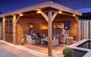 סוכה מבר: מבנה מעשי של אדריכלות גינה