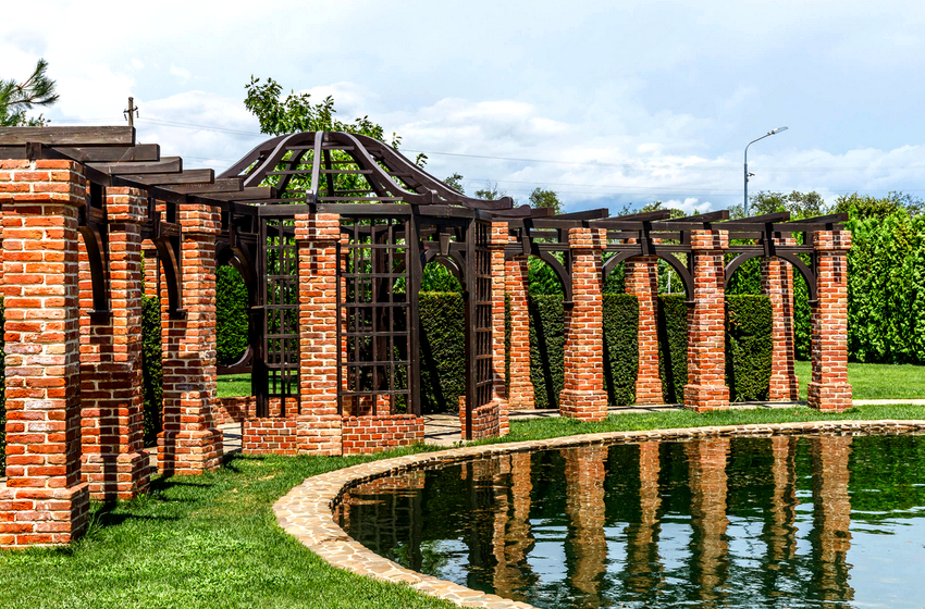 ศาลาอิฐแบ่งออกเป็นแบบปิดกึ่งเปิดและแบบเปิด ศาลาอิฐแบ่งออกเป็นแบบปิดกึ่งเปิดและแบบเปิด