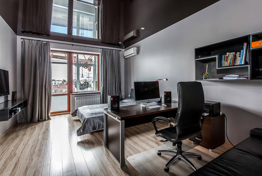 Цветът на опънатия таван трябва да подчертае дизайна на стаята и да не дразни жителите Цветът на опънатия таван трябва да подчертае дизайна на стаята и да не дразни жителите