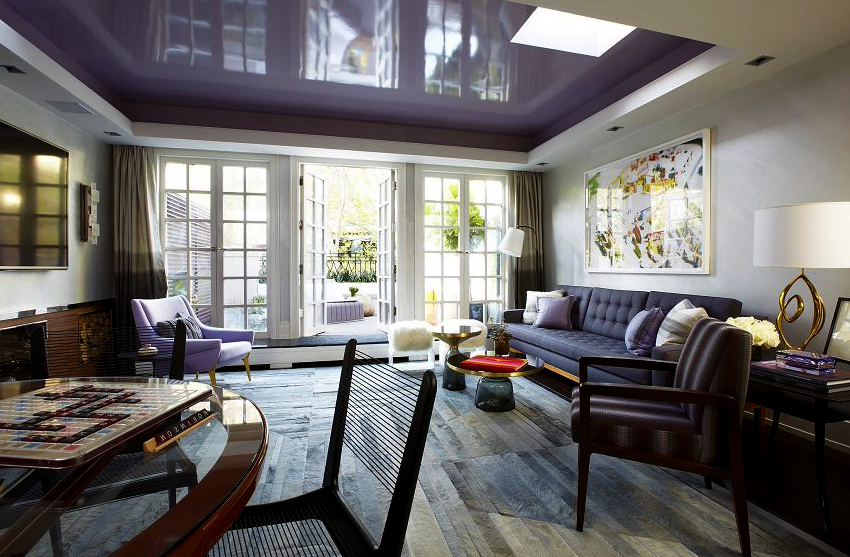 Опънатите тавани могат да бъдат едноетажни или да се състоят от няколко нива Опънатите тавани могат да бъдат едноетажни или да се състоят от няколко нива