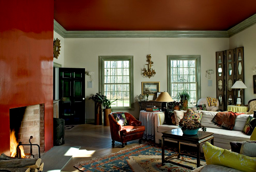 Както едноетажните, така и многоетажните тавани се вписват добре в дневните Както едноетажните, така и многоетажните тавани се вписват добре в дневните