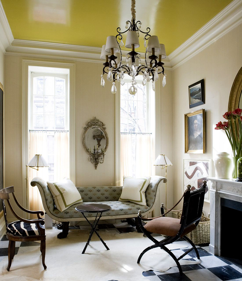 Опънатите тавани се вписват перфектно не само в модерния интериор, но и в класическия Опънатите тавани се вписват перфектно не само в модерния интериор, но и в класическия