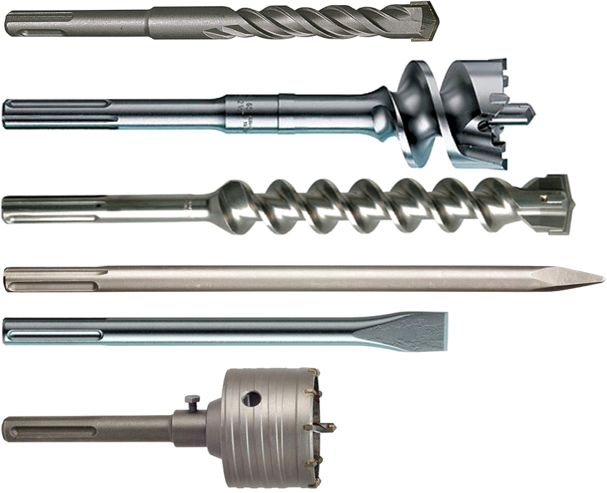 Hammerbor er i forskjellige former og størrelser Hammerbor er i forskjellige former og størrelser